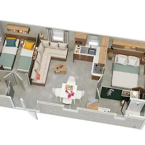  Appartement Mobile-home Dans 4 Etoiles Frankrijk
