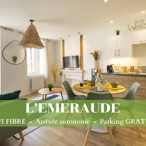  Appartement L'emeraude - 1 A 4p - Wifi Fibre - Parking Gratuit Frankrijk